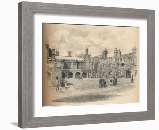 Friary Court, St Jamess Palace, 1902-Thomas Robert Way-Framed Giclee Print