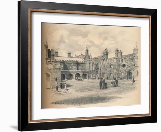 Friary Court, St Jamess Palace, 1902-Thomas Robert Way-Framed Giclee Print