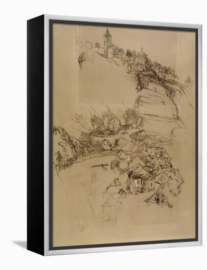 Fribourg-John Ruskin-Framed Premier Image Canvas