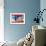 Friction Powered Space Ship Ss-18-null-Framed Art Print displayed on a wall