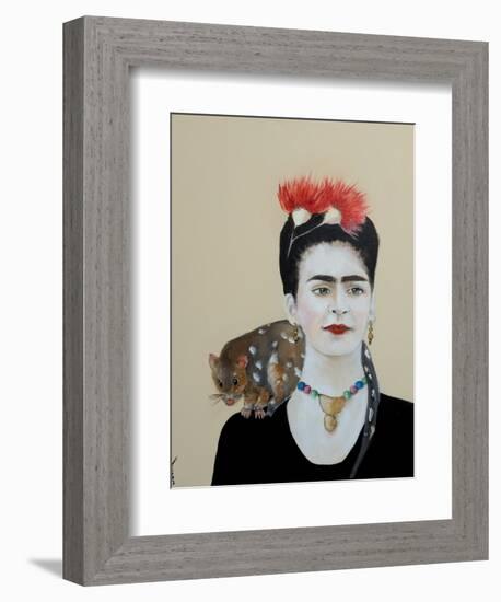 Frida, 2017-Susan Adams-Framed Giclee Print