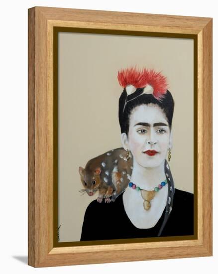 Frida, 2017-Susan Adams-Framed Premier Image Canvas