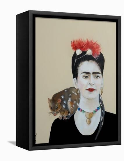 Frida, 2017-Susan Adams-Framed Premier Image Canvas