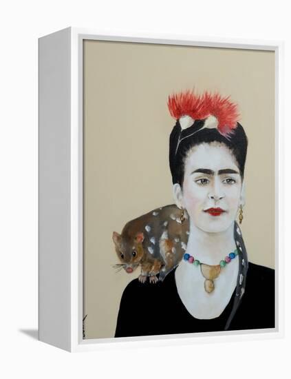 Frida, 2017-Susan Adams-Framed Premier Image Canvas