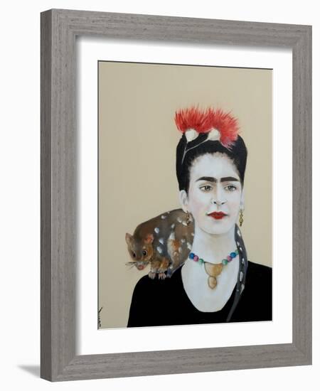 Frida, 2017-Susan Adams-Framed Giclee Print