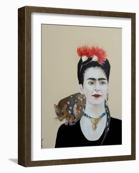 Frida, 2017-Susan Adams-Framed Giclee Print