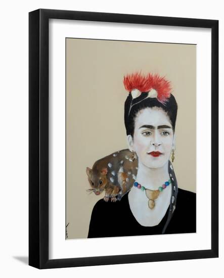 Frida, 2017-Susan Adams-Framed Giclee Print