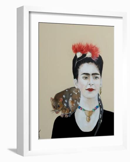 Frida, 2017-Susan Adams-Framed Giclee Print