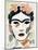 Frida Fragments II-Victoria Barnes-Mounted Art Print