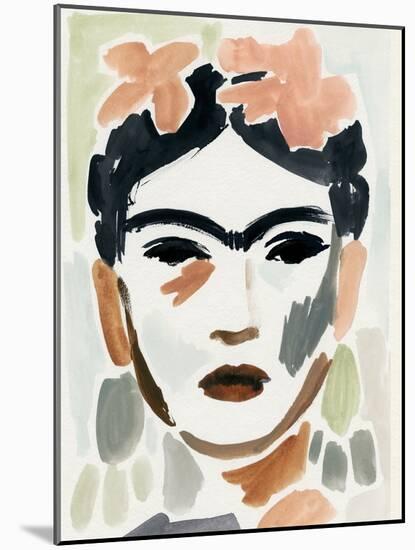 Frida Fragments II-Victoria Barnes-Mounted Art Print
