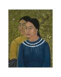 Self-Portrait with Cropped Hair, 1940-Frida Kahlo-Art Print