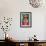 Frida Kahlo I Palms No Distress-Becky Thorns-Framed Art Print displayed on a wall