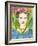 Frida Kahlo II-Melissa Wang-Framed Art Print