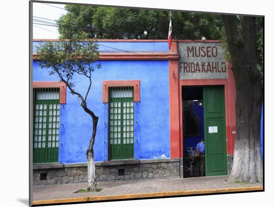 Frida Kahlo Museum, Coyoacan, Mexico City, Mexico, North America-Wendy Connett-Mounted Photographic Print