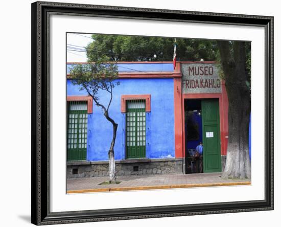 Frida Kahlo Museum, Coyoacan, Mexico City, Mexico, North America-Wendy Connett-Framed Photographic Print