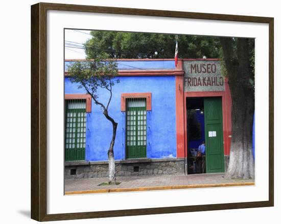 Frida Kahlo Museum, Coyoacan, Mexico City, Mexico, North America-Wendy Connett-Framed Photographic Print