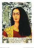 Portrait with Necklace-Frida Kahlo-Art Print