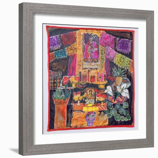 Frida Kahlo Shrine, 2005-Hilary Simon-Framed Giclee Print