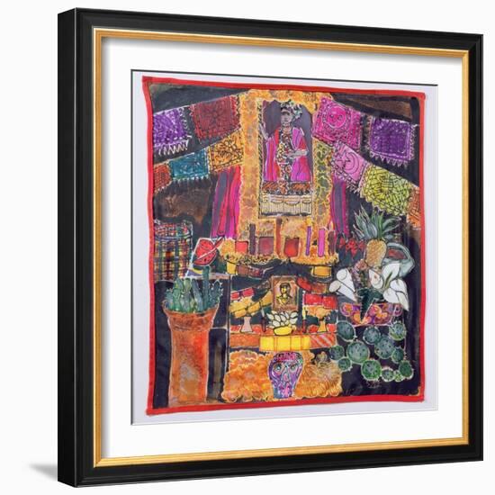 Frida Kahlo Shrine, 2005-Hilary Simon-Framed Giclee Print