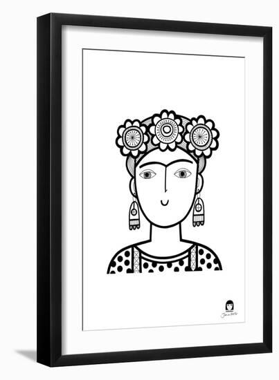 Frida Kahlo-Jane Foster-Framed Art Print