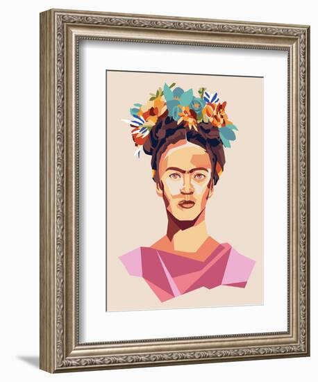 Frida Print-Kindred Sol Collective-Framed Art Print