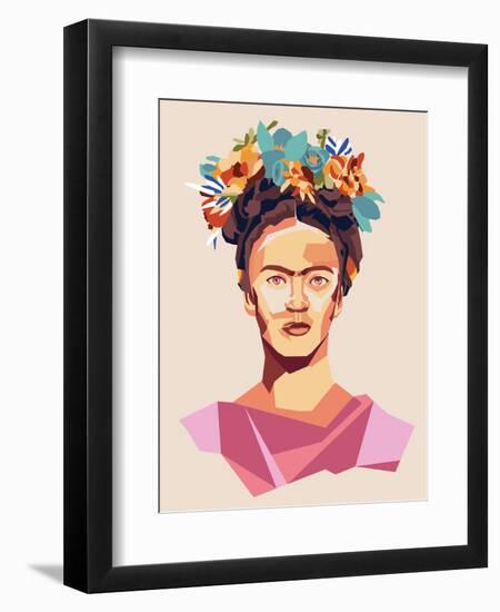 Frida Print-Kindred Sol Collective-Framed Art Print