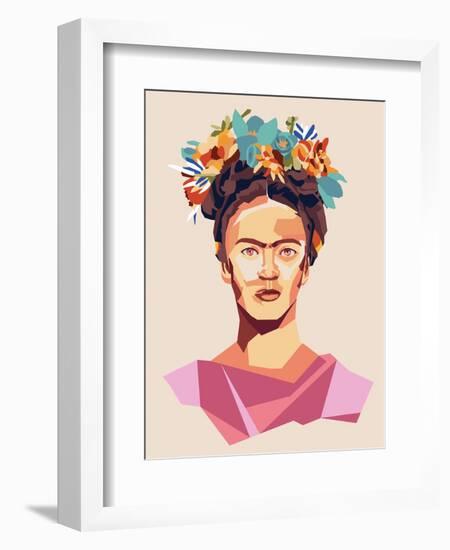 Frida Print-Kindred Sol Collective-Framed Art Print