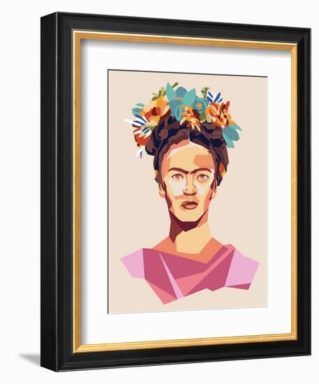 Frida Print-Kindred Sol Collective-Framed Art Print