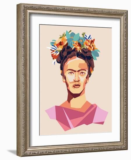 Frida Print-Kindred Sol Collective-Framed Art Print