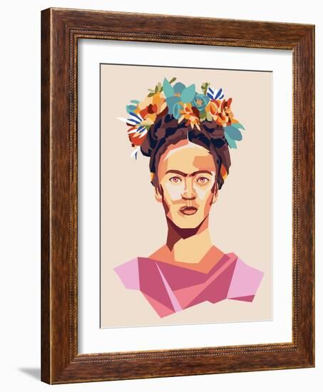 Frida Print-Kindred Sol Collective-Framed Art Print