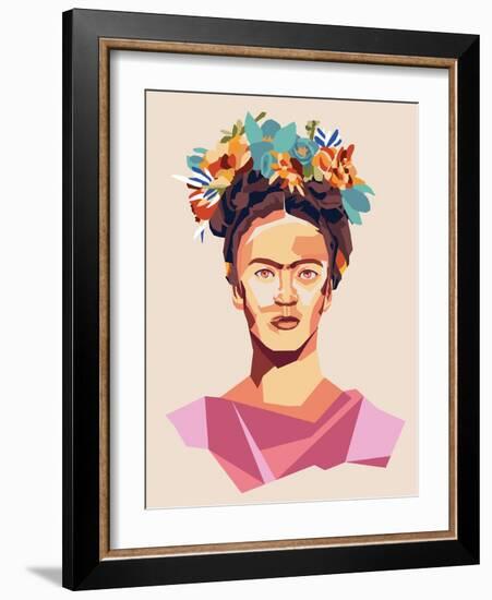 Frida Print-Kindred Sol Collective-Framed Art Print