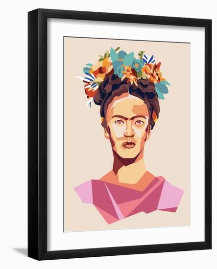 Frida Print-Kindred Sol Collective-Framed Art Print