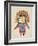 Frida Rose-Jennie Cooley-Framed Giclee Print