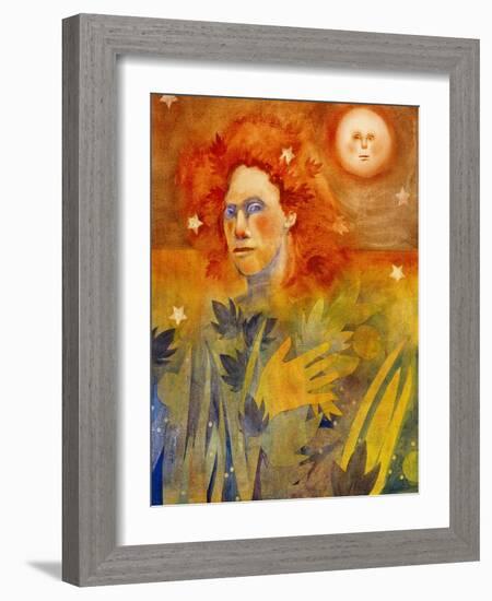 Frida's Dream-Lou Wall-Framed Giclee Print