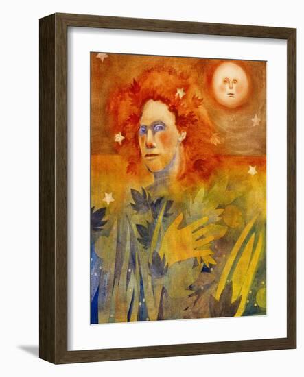 Frida's Dream-Lou Wall-Framed Giclee Print