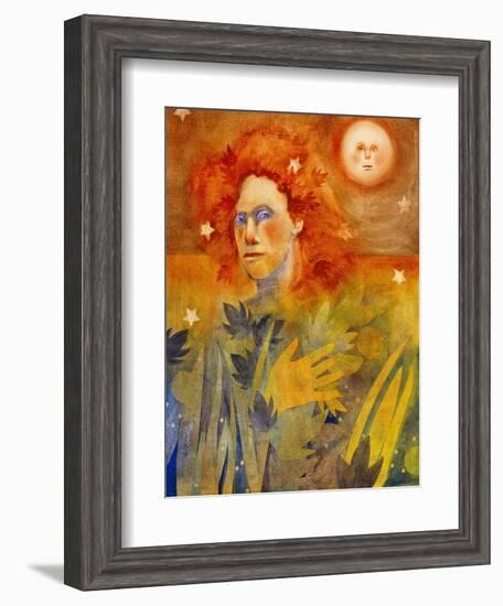 Frida's Dream-Lou Wall-Framed Giclee Print