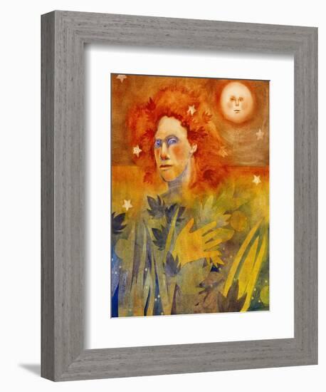 Frida's Dream-Lou Wall-Framed Giclee Print