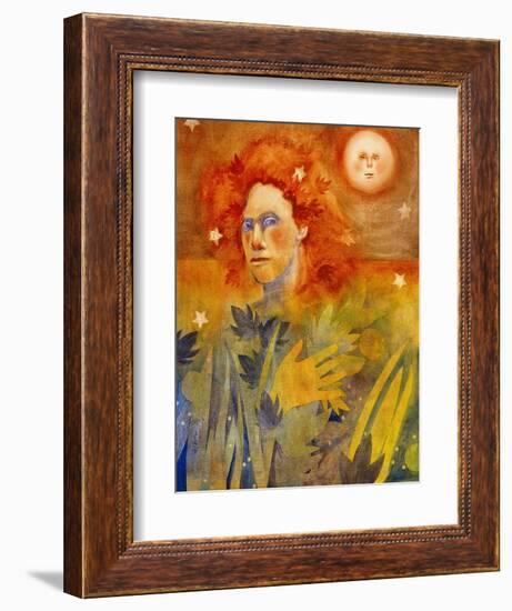 Frida's Dream-Lou Wall-Framed Giclee Print