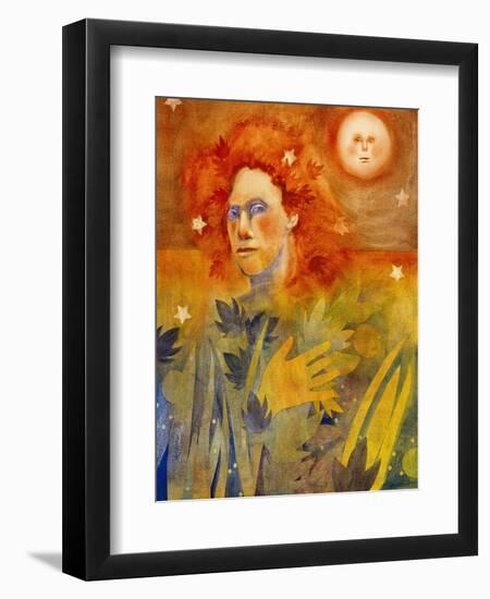 Frida's Dream-Lou Wall-Framed Giclee Print