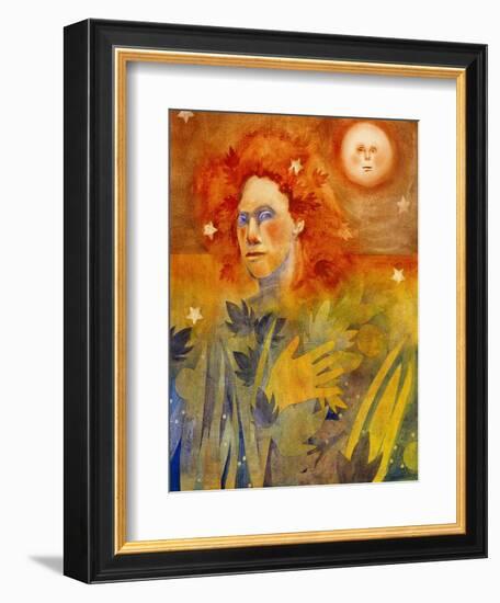 Frida's Dream-Lou Wall-Framed Giclee Print