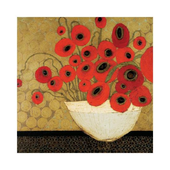 'Frida's Poppies' Giclee Print - Karen Tusinski | Art.com