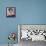 Frida v2-Jeanette Vertentes-Framed Stretched Canvas displayed on a wall