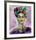 Frida v2-Jeanette Vertentes-Framed Premium Giclee Print