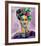 Frida v2-Jeanette Vertentes-Framed Premium Giclee Print