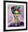 Frida v2-Jeanette Vertentes-Framed Premium Giclee Print