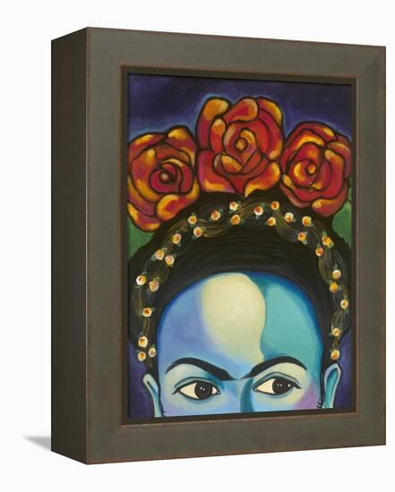 Frida-Carla Bank-Framed Premier Image Canvas