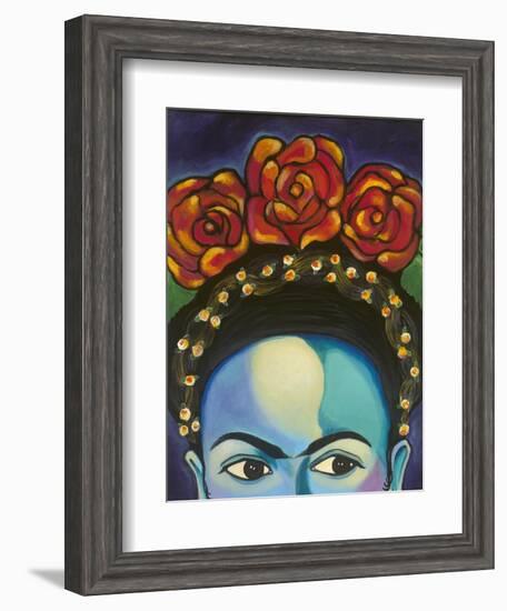 Frida-Carla Bank-Framed Giclee Print