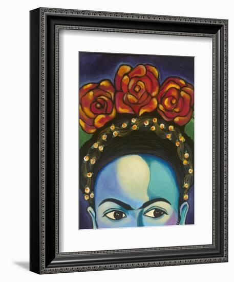 Frida-Carla Bank-Framed Giclee Print