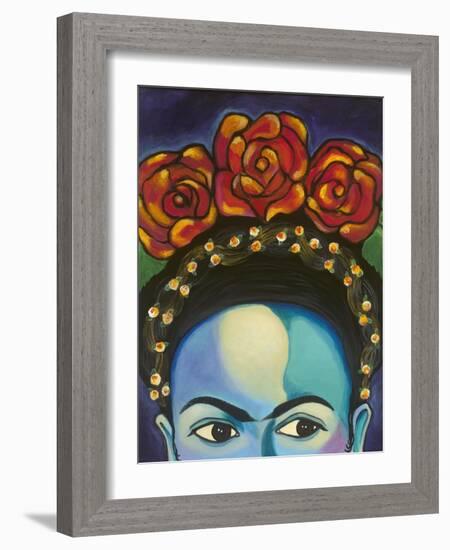 Frida-Carla Bank-Framed Giclee Print