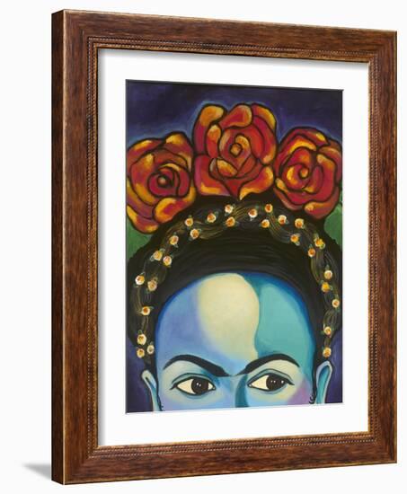 Frida-Carla Bank-Framed Giclee Print